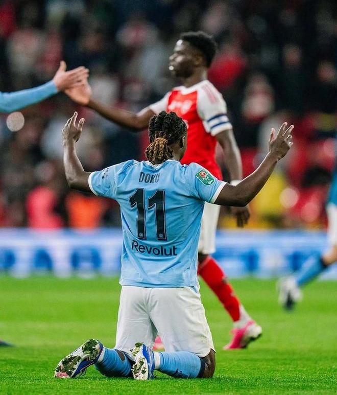 曼城英联杯决赛力克阿森纳终结四冠王梦 瓜帅创