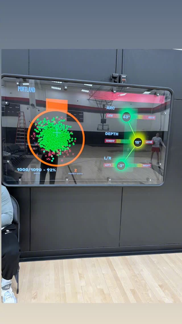利拉德三分球命中率破92% 数据揭示完美投篮轨迹